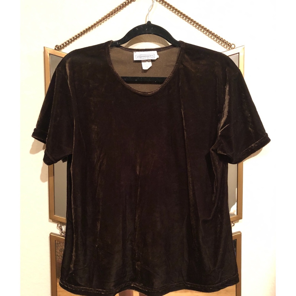 90’s Vintage // Velvet Shirt 🔥